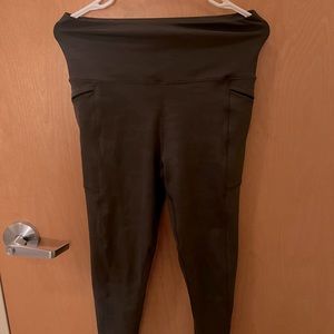 Gray Camo Active Leggings